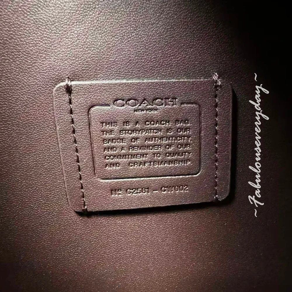 Coach new tags